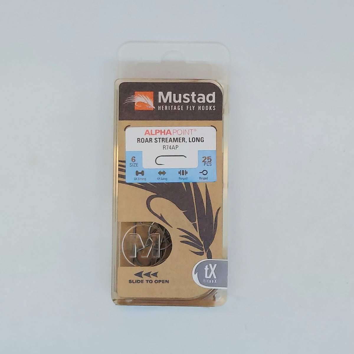Mustad Heritage Fly Hooks R74AP-wie die 9672