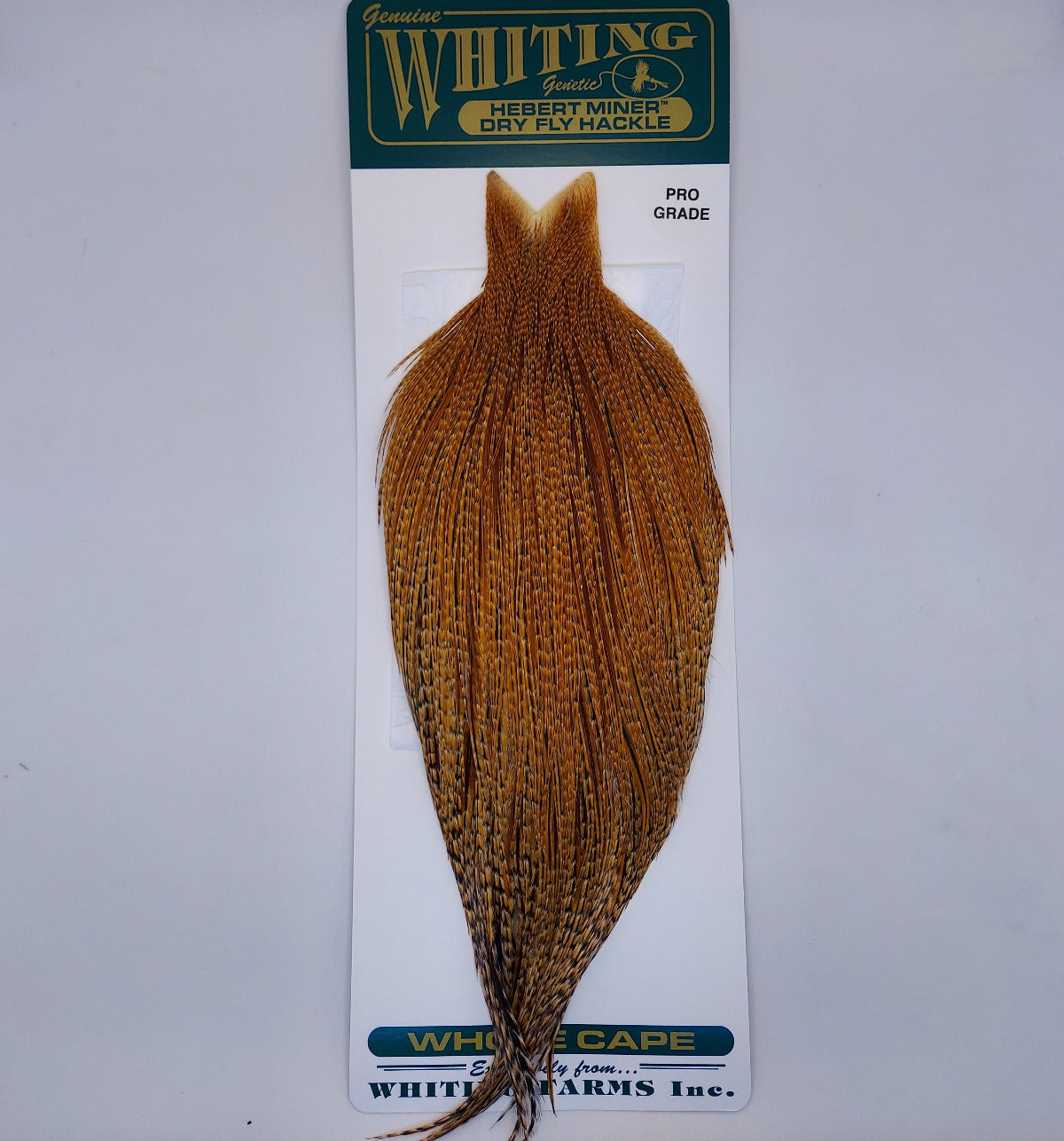 Whiting Farms Hebert Miner Pro Grade Cape - Barred Ginger
