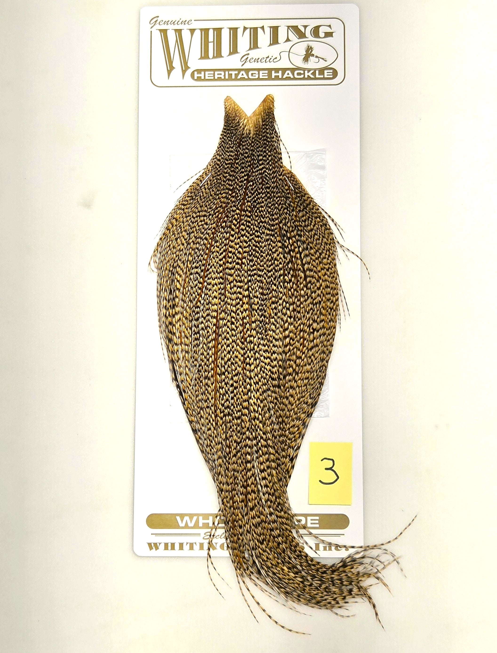 Whiting Farms Heritage Hackle Cape - Cree