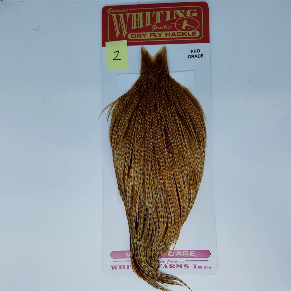 Whiting Farms Pro Grade Cape - Barred Ginger