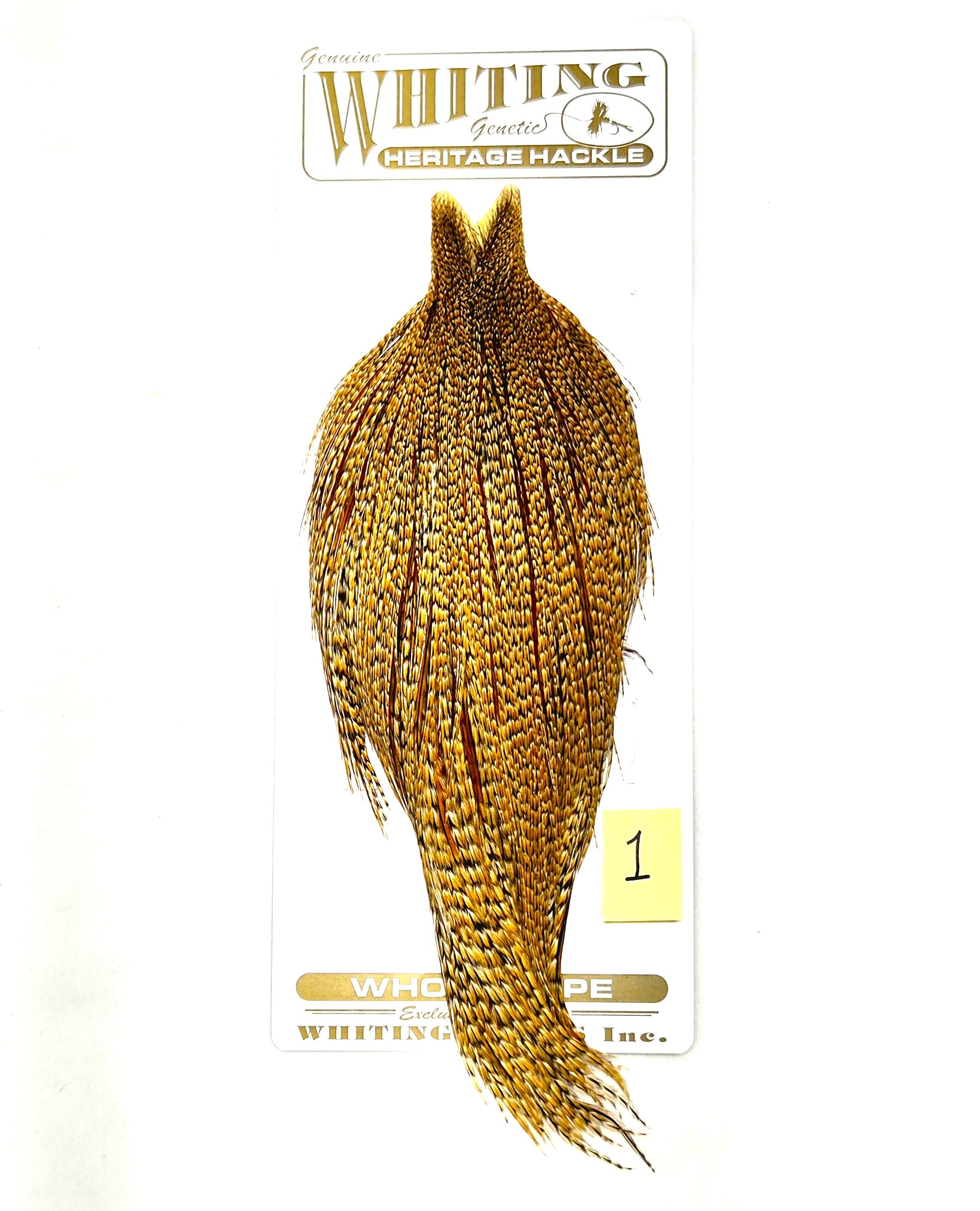 Whiting Farms Heritage Hackle Cape - Cree