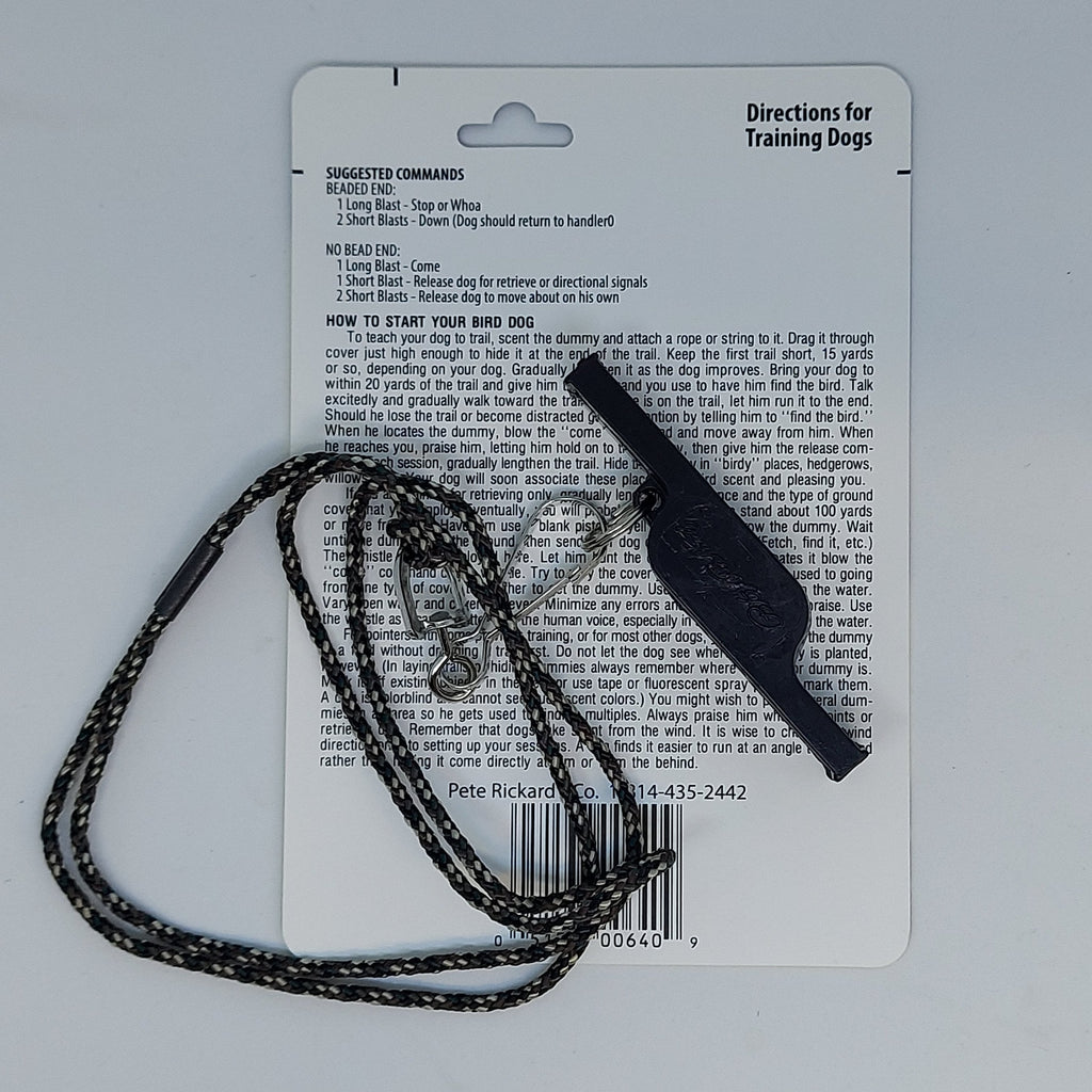 Pete Rickards Dual End Dog Trainer Pfeifen