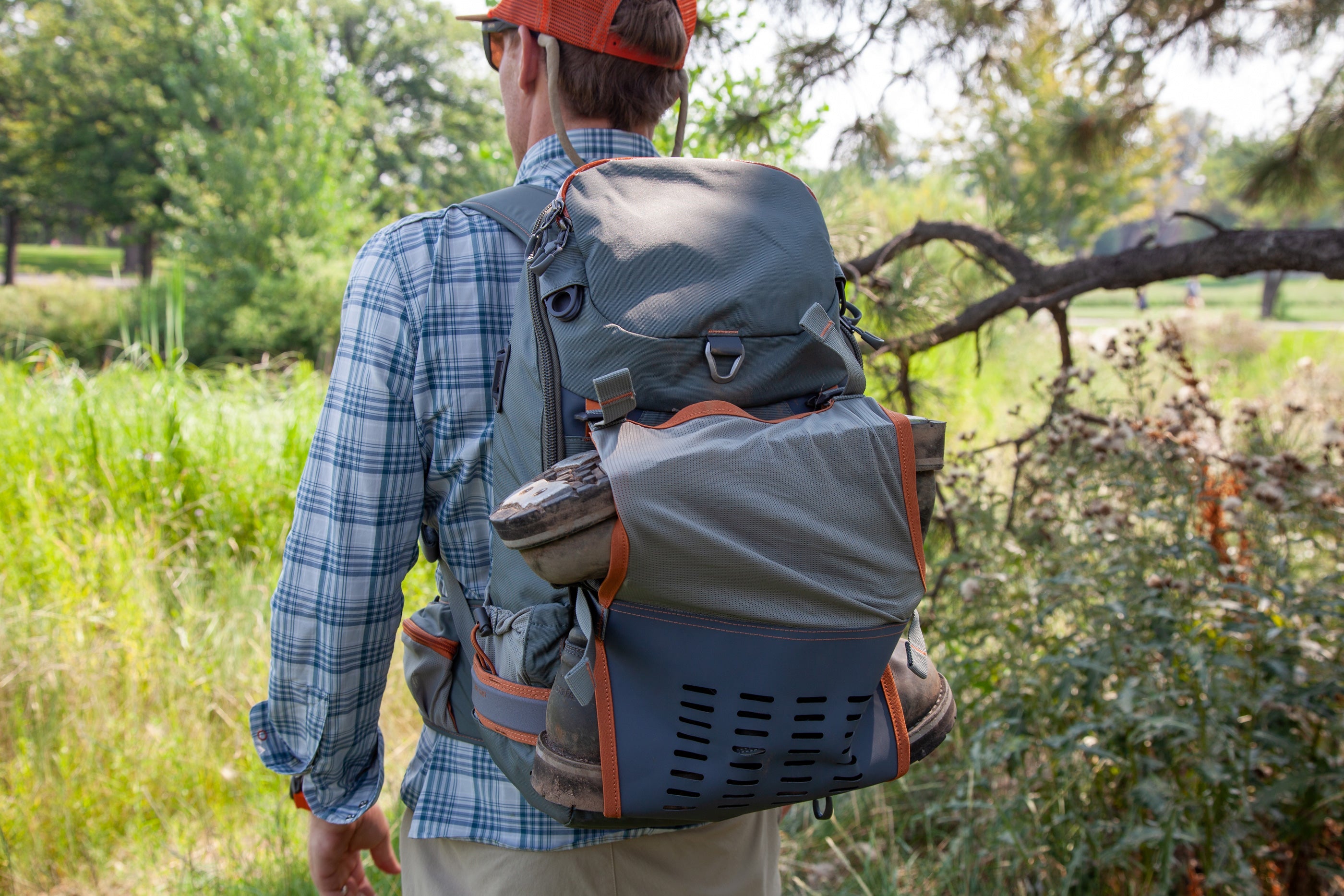 Fischfisch-Feuerloch-Rucksack
