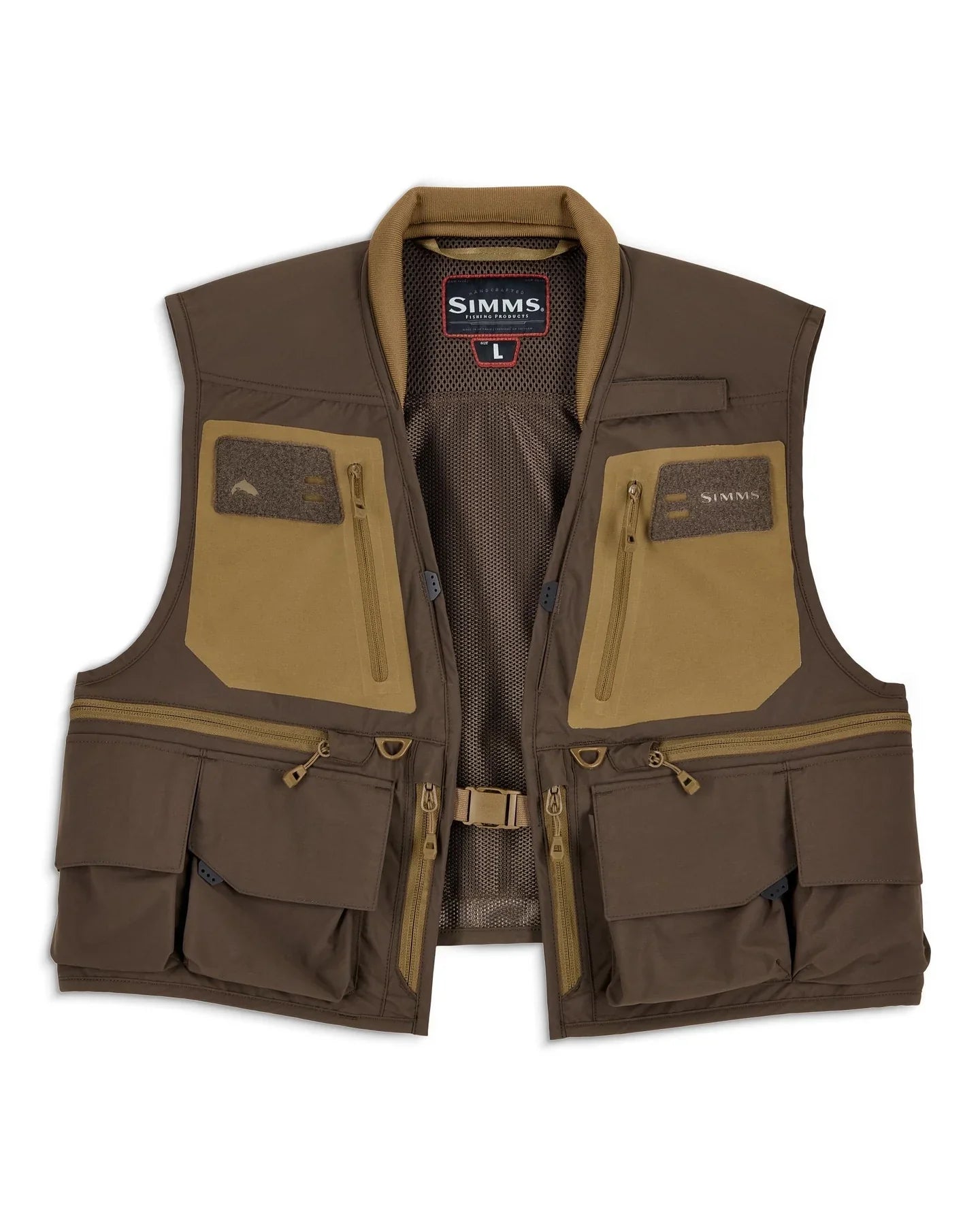 Simms Headwaters Fly Vest - Hickory (Deutsche Ausgabe)