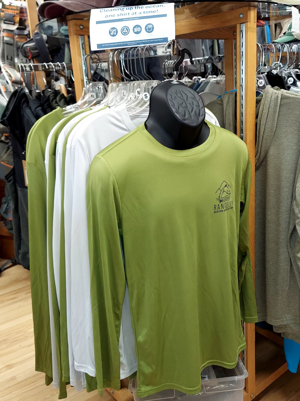 Sea Threads Langarmhemd mit RRSS Logos