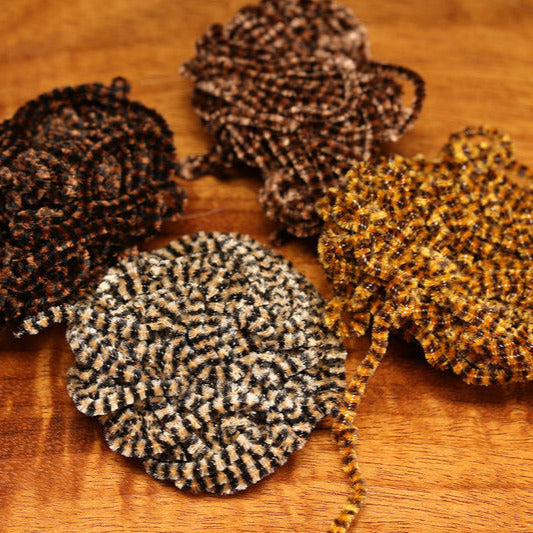 Hareline Fly Fish Food Kleine Stonefly Chenille - klein bunt