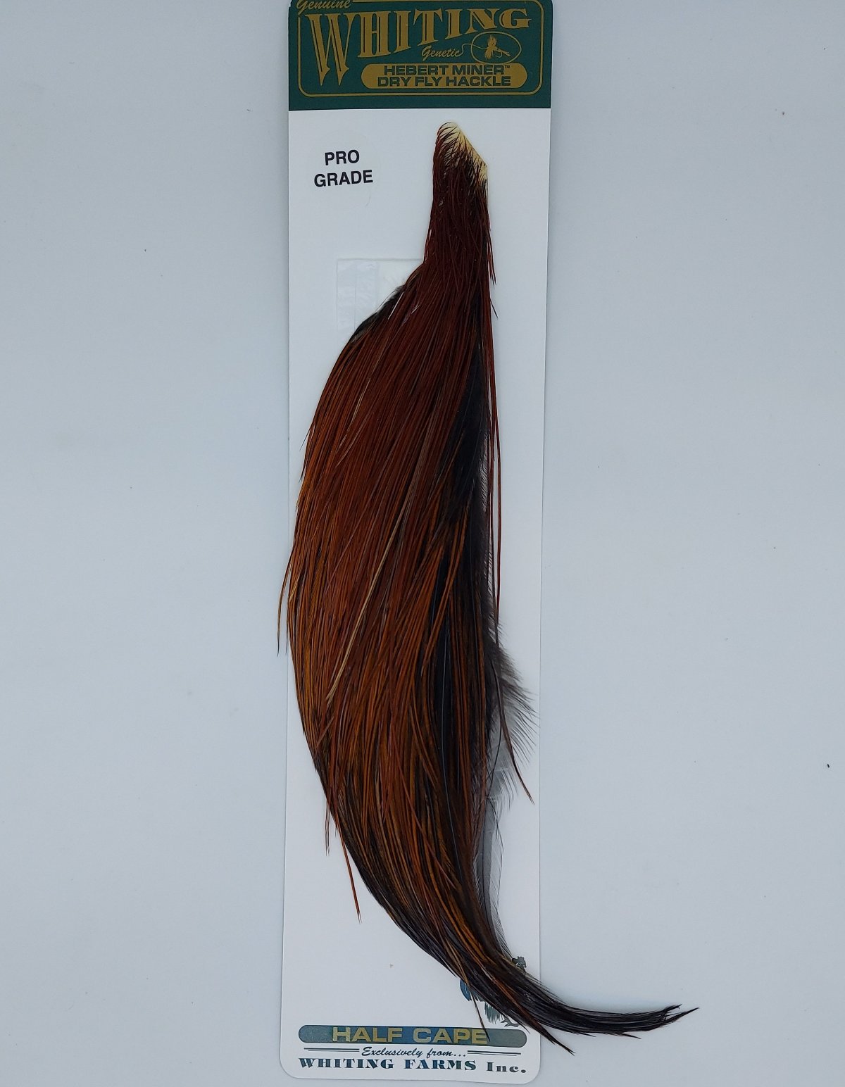 Whiting Farms Hebert Miner Pro Grade 1/2 Cape - Braun