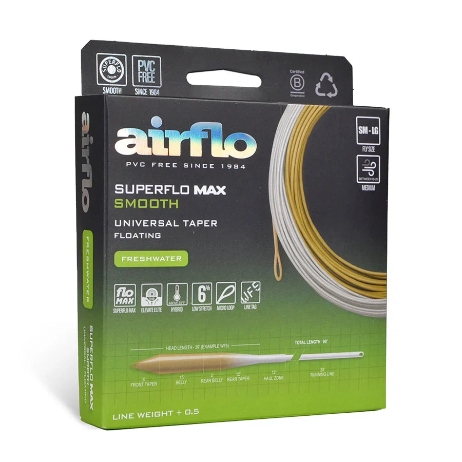 Airflo Superflo MAX SMOOTH Universal Taper