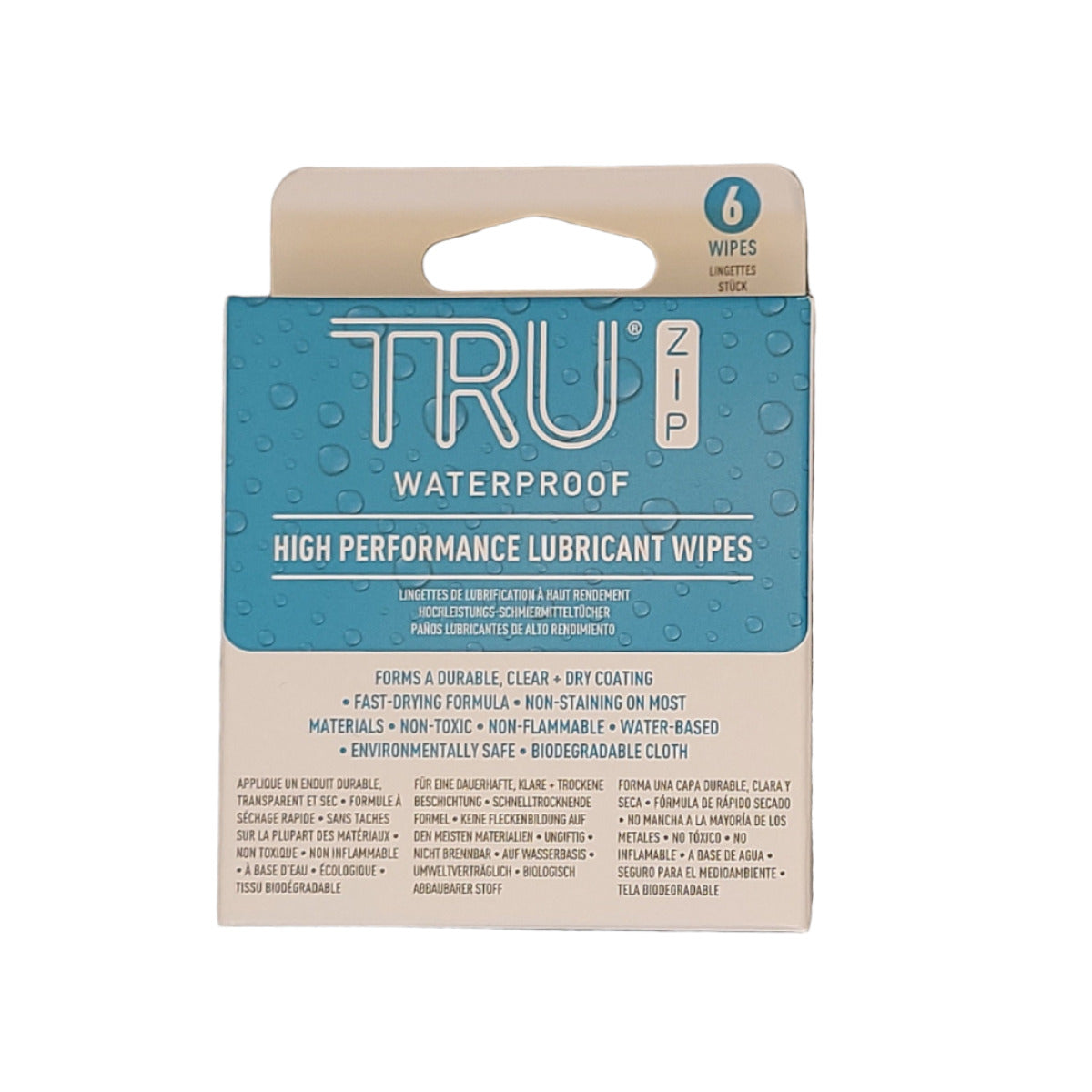 Fischteich TruZip Schmiermittel Wipes