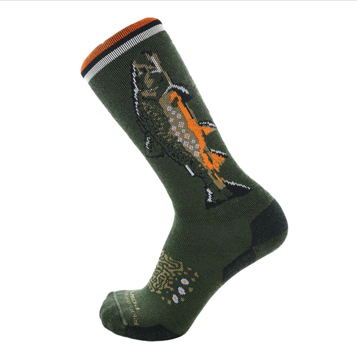Rep Your Waters Socks - Merino Blend - Mittelgewicht - Big Brookie