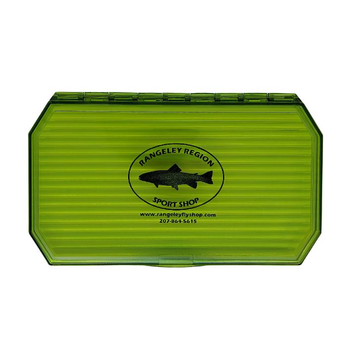 Grüner Farbton Sure-Lock Foam Fly Box