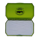 Grüner Farbton Sure-Lock Foam Fly Box