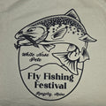 Weiß Nose Pete Fly Fishing Festival T-Shirt